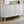 1 Piece Dresser With Angled Legs, Wave Texture And Round Knobs - White