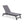 2 Pieces Set Outdoor Lounge Chair Cushion Replacement Patio Furniture Seat Cushion Chaise Lounge Cushion - Antique Gray / White