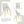 Gaines - Synthetic Leather Side Chair (Set of 2) - White