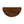 Solid Wood Chestnut Crescent Floating Nightstand