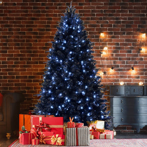 The 6-Foot Pre-Lit Black Christmas Tree