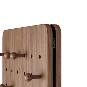 Wall Mounted Full Length Mirror With Shelf And Hook