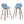 Randolph - Bentwood Multifunctional Counter / Bar Height Stool (Set of 2)