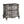 Ariadne - Nightstand - Antique Silver