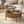 Round Lift Top Coffee Table with Hidden Storage