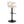 Gardenia - Contemporary Adjustable Barstool With Swivel With Rounded T Footrest (Set of 2)