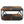 Square Coffee Table With Storage Shelf, 2 Tier For Living Room - Brown / Black
