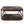 Square Coffee Table With Storage Shelf, 2 Tier For Living Room - Brown / Black