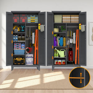 73'' Tall Metal Tool Storage Cabinet