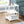 3 Tier Accent Table Side Marble Look Contemporary & Modern