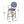 Outdoor Wicker And Aluminum French Barstools (Set of 2)