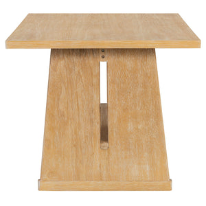 Dining Set With Rectangular Table, 4 Upholstered Chairs & 1 Padded Bench