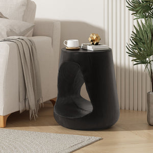 Hollow Side Table, Durable and Weather Resistant