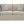 Upendo - Pattern Linen Loveseat With 2 Toss Pillows - Beige