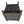 Outdoor Square Flower And Herb Pot For Garden, Porch And Patio Outside Plant And Vegetable Container, Planter - Black