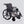 Heavy Duty Foldable Manual Wheelchair with Double X Force Support