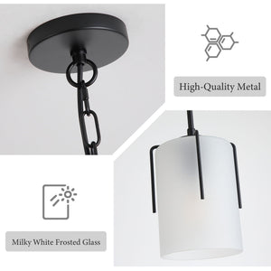 Adjustable Cylindrical Pendant Light
