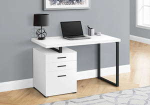 Computer Desk For Home Office, Left or Right Setup with Storage Drawers