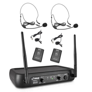 Pyle Pro PDWM2145 Bodypacks, Lavaliers, Headsets VHF Wireless Mic - TRAPSKI