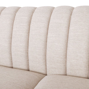 Contemporary 3 Seater Sofa With Accents