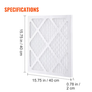 Protective Pre Filters, 5 Pack, 15.75'' x 15.75'' Air Filter Replacement
