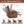 Brown PU Single Motor Power Lift Recliner Chair