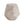 Outdoor/Indoor Lightweight Concrete Side Table with Travertine Finish in Beige