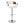 Elisa - Mid Century Modern Adjustable Barstool With Swivel With Rounded T Footrest (Set of 2)
