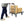 Heavy Duty Platform Truck Industrial Flat Dolly Cart with Wheels