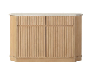 Qwin - Server - Natural Marble / Oak