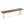 3 Piece Dining Table Set For 2 - 4, With Space Saving Benches - Brown / White