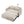 Convertible Sofa Bed Loveseat Sofa With Three USB Ports, Two Side Pockets, Two Cup Holders And 360° swivel Phone Holder For Living Room