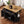 K&K 54 Inch Large Kitchen Island with Rubber Wood Drop Leaf