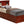 Traditional Style Bookcase Storage Bed