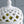 Ballas - Bird Lidded Jar - White