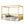 Full Size Canopy Bed Frame with Guardrails for Kids