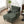Modern Chaise Lounge Upholstered Sofa Recliner Chair in Green