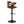 Cosi - Mid Century Modern Adjustable Barstool With Swivel With Rounded T Footrest (Set of 2)