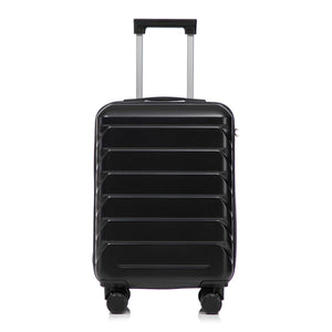 14'/20' 2-Piece ABS Spinner Wheel Luggage Set with Combination Lock