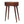 Solid Wood Mini Albion Chestnut Console, 1-Drawer, Nordic Legs