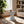 Geometric Round Outdoor End Table - Marble