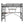 Loft Bed With Desk And Shelf, Modern Design