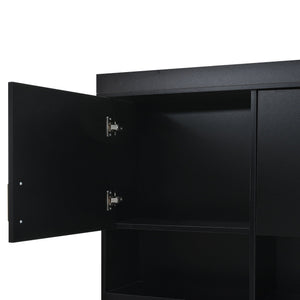 Entryway Hall Tree With Bench And Storage, 5 In 1 Coat Rack