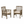 7 Pieces Acacia Wood Outdoor Dining Set with 6 Chairs and Large Table