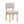 Dining Table Set With 6 Upholstered Chairs, Rectangular Table With Cutout Legs