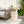 Elegant Indoor/Outdoor Lightweight Concrete Cylinder Side Table with Travertine Finish