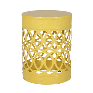 Outdoor Metal Side Table Set of 2