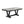Panda Oceanic - Dining Table And Chairs Set - Black