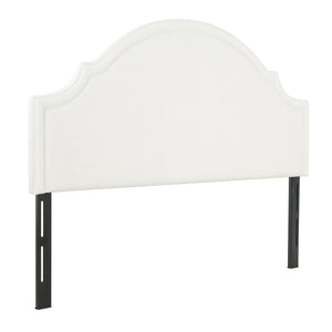 Catherine Upholstered King Headboard, Antique