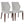Luca - Dining Chair (Set of 2) - Light Gray
